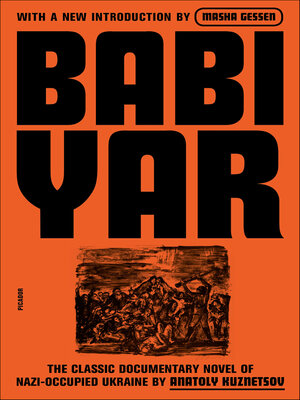 cover image of Babi Yar